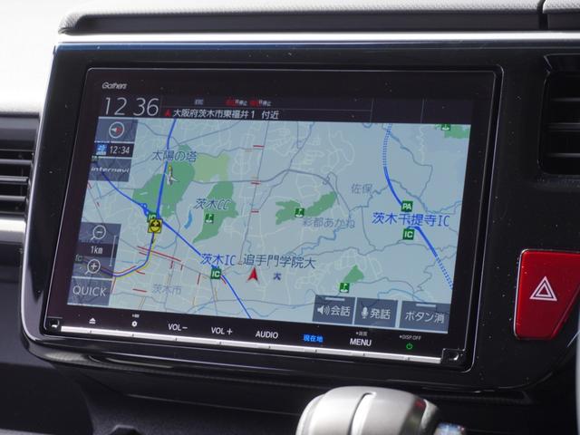 ステップワゴンスパーダ スパーダホンダセンシング　ワンオーナー　９インチナビ　リア席モニター　ナビ連動前後ドライブレコーダー　ナビ連動ＥＴＣ２．０　Ｂｌｕｅｔｏｏｔｈ　パドルシフト　両側電動スライドドア　純正アルミホイール　禁煙車（4枚目）