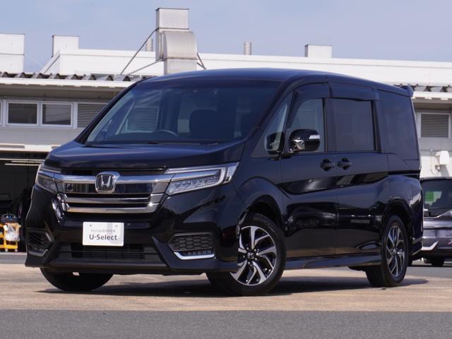 ステップワゴンスパーダ スパーダホンダセンシング　ワンオーナー　９インチナビ　リア席モニター　ナビ連動前後ドライブレコーダー　ナビ連動ＥＴＣ２．０　Ｂｌｕｅｔｏｏｔｈ　パドルシフト　両側電動スライドドア　純正アルミホイール　禁煙車（24枚目）