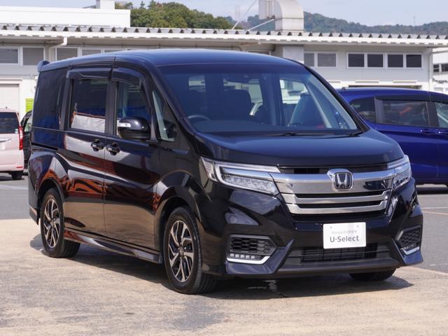 ステップワゴンスパーダ スパーダホンダセンシング　ワンオーナー　９インチナビ　リア席モニター　ナビ連動前後ドライブレコーダー　ナビ連動ＥＴＣ２．０　Ｂｌｕｅｔｏｏｔｈ　パドルシフト　両側電動スライドドア　純正アルミホイール　禁煙車（25枚目）