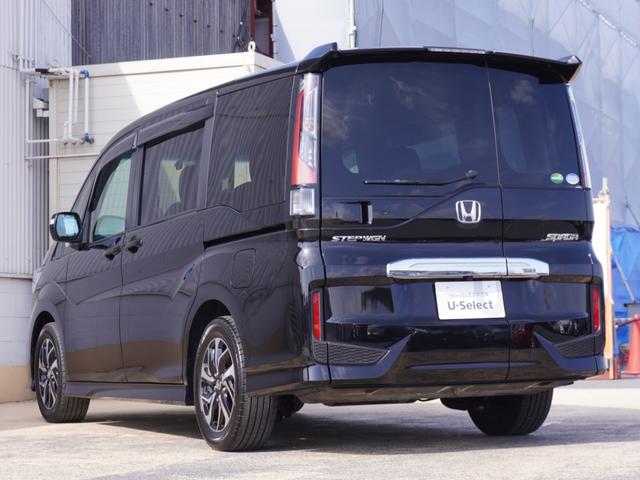 ステップワゴンスパーダ スパーダホンダセンシング　ワンオーナー　９インチナビ　リア席モニター　ナビ連動前後ドライブレコーダー　ナビ連動ＥＴＣ２．０　Ｂｌｕｅｔｏｏｔｈ　パドルシフト　両側電動スライドドア　純正アルミホイール　禁煙車（27枚目）