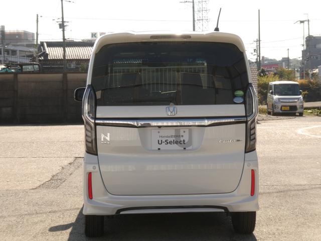 Ｎ－ＢＯＸカスタム Ｇ・ＥＸターボホンダセンシング　８インチナビ　バックカメラ　ドラレコ　ＥＴＣ　アダプティブクルーズコントロール　両側電動スライドドア　Ｂｌｕｅｔｏｏｔｈ　ＬＥＤヘッドライト　衝突被害軽減ブレーキ　パドルシフト　純正アルミホイール（14枚目）