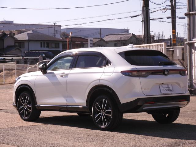 ヴェゼル ｅ：ＨＥＶＺ　ワンオーナー　９インチナビ　バックカメラ　ドラレコ　ＥＴＣ　渋滞追従クルーズ　障害物センサー　シートヒーター　Ｂｌｕｅｔｏｏｔｈ　ＵＳＢ接続　デイライト　ヒルダウンアシスト　ブラインドスポット　禁煙車（25枚目）