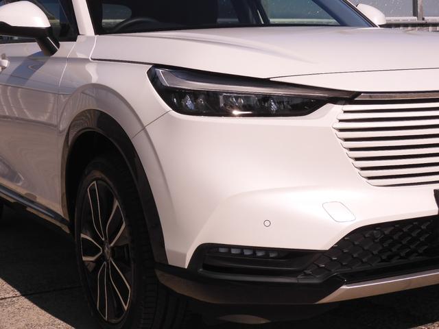 ヴェゼル ｅ：ＨＥＶＺ　ワンオーナー　９インチナビ　バックカメラ　ドラレコ　ＥＴＣ　渋滞追従クルーズ　障害物センサー　シートヒーター　Ｂｌｕｅｔｏｏｔｈ　ＵＳＢ接続　デイライト　ヒルダウンアシスト　ブラインドスポット　禁煙車（28枚目）