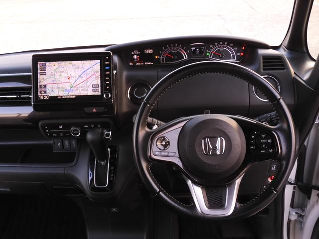 N-BOXカスタム G・EXターボホンダセンシング ワンオーナー 8インチナビ バックカメラ ETC アダプティブクルーズコントロール 両側電動スライドドア Bluetooth パドルシフト オートハイビーム 衝突被害軽減ブレーキ 純正アルミホイール(48枚目)