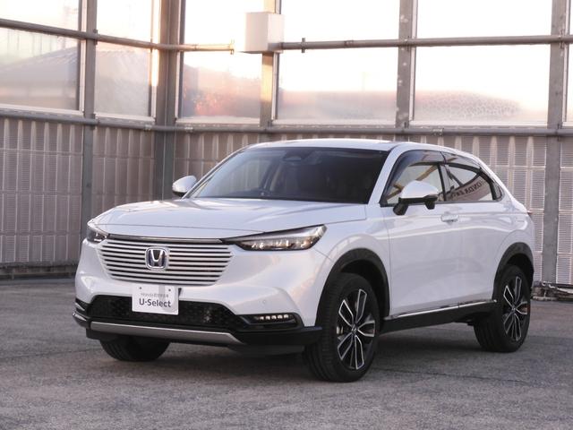 ヴェゼル ｅ：ＨＥＶＺ　ワンオーナー　９インチナビ　バックカメラ　ドラレコ　ＥＴＣ　渋滞追従クルーズ　Ｂｌｕｅｔｏｏｔｈ　障害物センサー　シートヒーター　ダウンヒルアシスト　ハンドルヒーター　本革巻ハンドル　オートハイビーム（24枚目）