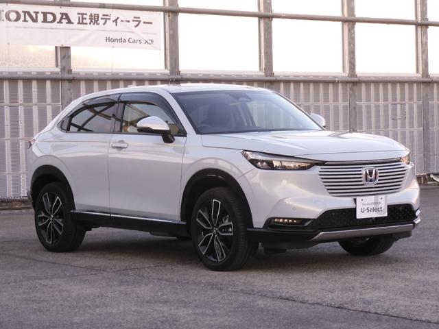 ヴェゼル ｅ：ＨＥＶＺ　ワンオーナー　９インチナビ　バックカメラ　ドラレコ　ＥＴＣ　渋滞追従クルーズ　Ｂｌｕｅｔｏｏｔｈ　障害物センサー　シートヒーター　ダウンヒルアシスト　ハンドルヒーター　本革巻ハンドル　オートハイビーム（25枚目）