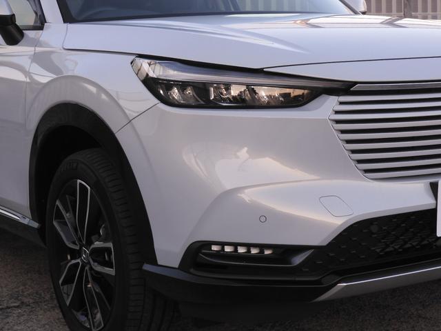 ヴェゼル ｅ：ＨＥＶＺ　ワンオーナー　９インチナビ　バックカメラ　ドラレコ　ＥＴＣ　渋滞追従クルーズ　Ｂｌｕｅｔｏｏｔｈ　障害物センサー　シートヒーター　ダウンヒルアシスト　ハンドルヒーター　本革巻ハンドル　オートハイビーム（31枚目）