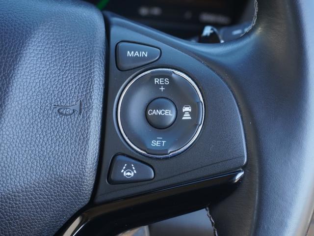 ヴェゼル ハイブリッドＺ・ホンダセンシング　ワンオーナー車　純正７インチナビ　フルセグ　リアカメラ　ＥＴＣ　衝突軽減ブレーキ　シートヒーター　パドルシフト　レーンアシスト　ＬＥＤオートライト・フォグライト　アイドリングストップ　アルミ　ＵＳＢ（16枚目）