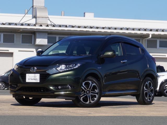 ヴェゼル ハイブリッドＺ・ホンダセンシング　ワンオーナー車　純正７インチナビ　フルセグ　リアカメラ　ＥＴＣ　衝突軽減ブレーキ　シートヒーター　パドルシフト　レーンアシスト　ＬＥＤオートライト・フォグライト　アイドリングストップ　アルミ　ＵＳＢ（24枚目）