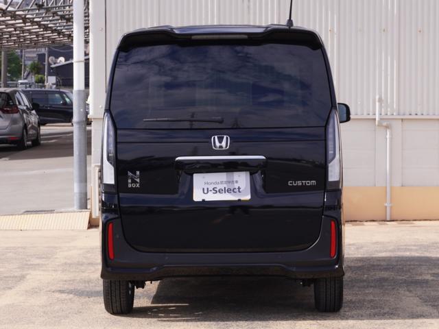 Ｎ－ＢＯＸカスタム ターボ　カーオーディオ　バックカメラ　ドラレコ　ＥＴＣ　渋滞追従クルーズ　両側電動スライドドア　シートヒーター　Ｂｌｕｅｔｏｏｔｈ　障害物センサー　オートハイビーム　デイライト　純正アルミホイール　禁煙車（15枚目）