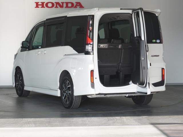 ステップワゴンスパーダ スパーダホンダセンシング 1年保証ナビDレコRカメETC両電扉BT地デジ アダプティブクルーズコントロール Bluetooth パドルシフト フルセグTV DVD再生 16インチ純正アルミホイール スペアキー有り LED(19枚目)