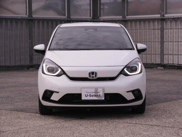 フィット ｅ：ＨＥＶネス　ワンオーナー　９インチナビ（ＶＸＵ－２１５ＦＴｉ）　フルセグ　バックカメラ　ＥＴＣ　スマートキー　ＬＥＤオートライト　オートハイビーム　前後ドラレコ　前後障害物センサー　衝突被害軽減ブレーキ（13枚目）