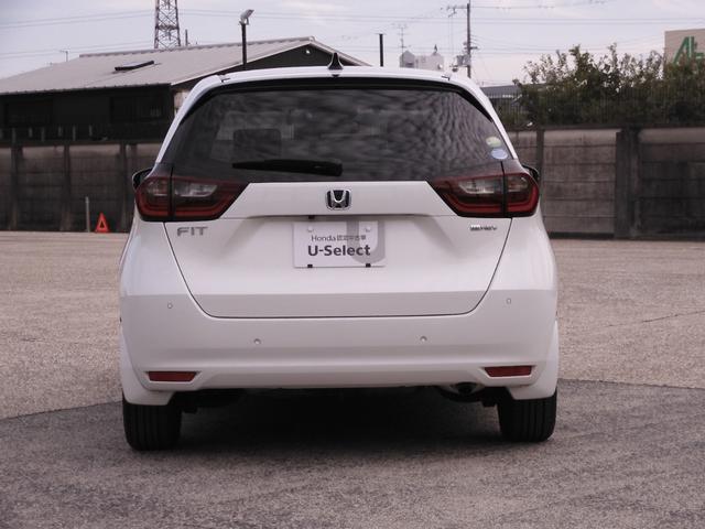フィット ｅ：ＨＥＶネス　ワンオーナー　９インチナビ（ＶＸＵ－２１５ＦＴｉ）　フルセグ　バックカメラ　ＥＴＣ　スマートキー　ＬＥＤオートライト　オートハイビーム　前後ドラレコ　前後障害物センサー　衝突被害軽減ブレーキ（14枚目）