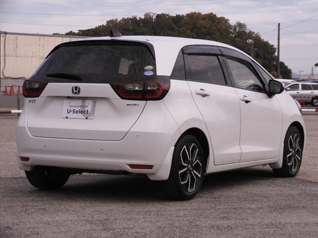 フィット ｅ：ＨＥＶネス　ワンオーナー　９インチナビ（ＶＸＵ－２１５ＦＴｉ）　フルセグ　バックカメラ　ＥＴＣ　スマートキー　ＬＥＤオートライト　オートハイビーム　前後ドラレコ　前後障害物センサー　衝突被害軽減ブレーキ（15枚目）