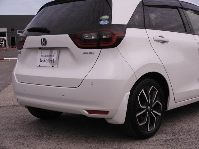 フィット ｅ：ＨＥＶネス　ワンオーナー　９インチナビ（ＶＸＵ－２１５ＦＴｉ）　フルセグ　バックカメラ　ＥＴＣ　スマートキー　ＬＥＤオートライト　オートハイビーム　前後ドラレコ　前後障害物センサー　衝突被害軽減ブレーキ（45枚目）