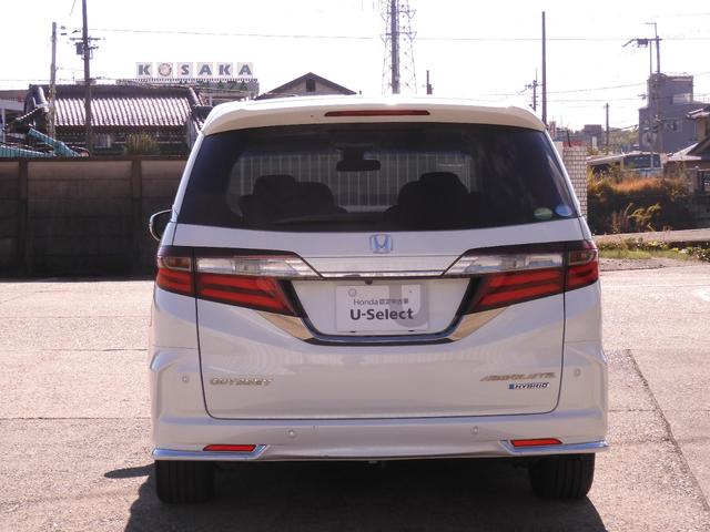 オデッセイハイブリッド ハイブリッドアブソルート・ＥＸホンダセンシング　９インチメモリーナビ　全周囲カメラ　ＥＴＣ２．０　渋滞追従クルーズ　両側電動スライドドア　シートヒーター　Ｂｌｕｅｔｏｏｔｈ　ブラインドスポット　障害物センサー　オットマン　禁煙車　スペアキー有り（14枚目）