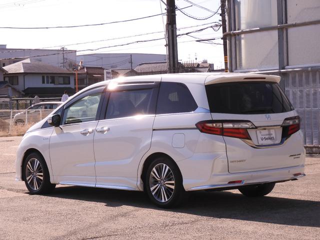 オデッセイハイブリッド ハイブリッドアブソルート・ＥＸホンダセンシング　９インチメモリーナビ　全周囲カメラ　ＥＴＣ２．０　渋滞追従クルーズ　両側電動スライドドア　シートヒーター　Ｂｌｕｅｔｏｏｔｈ　ブラインドスポット　障害物センサー　オットマン　禁煙車　スペアキー有り（28枚目）