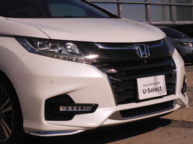 オデッセイハイブリッド ハイブリッドアブソルート・ＥＸホンダセンシング　９インチメモリーナビ　全周囲カメラ　ＥＴＣ２．０　渋滞追従クルーズ　両側電動スライドドア　シートヒーター　Ｂｌｕｅｔｏｏｔｈ　ブラインドスポット　障害物センサー　オットマン　禁煙車　スペアキー有り（34枚目）