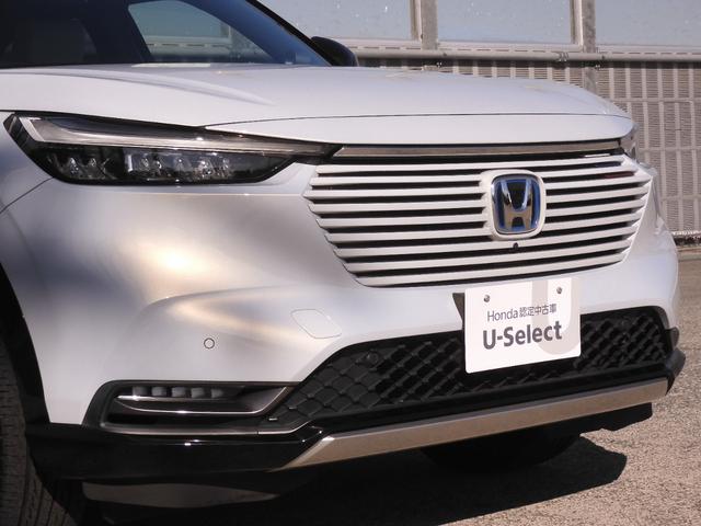 ヴェゼル ｅ：ＨＥＶＰＬａＹ　ワンオーナー　９インチナビ　全周囲カメラ　ＥＴＣ２．０　ガラスルーフ　渋滞追従クルーズ　シートヒーター　Ｂｌｕｅｔｏｏｔｈ　障害物センサー　減速セレクター　１８インチ純正アルミホイール　禁煙車（30枚目）