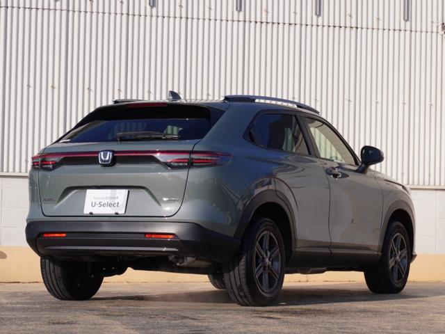 ヴェゼル ｅ：ＨＥＶＸ・ＨｕＮＴパッケージ　デモカー　９インチナビ　バックカメラ　ドラレコ　ＥＴＣ　渋滞追従クルーズコントロール　Ｂｌｕｅｔｏｏｔｈ　ＵＳＢ入力端子　ＬＥＤヘッドライト　衝突被害軽減ブレーキ　純正アルミホイール　禁煙車（15枚目）