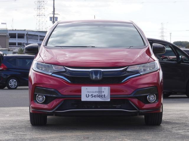 フィットハイブリッド Ｓホンダセンシング　ワンオーナー　７インチ純正フルセグナビＲカメラ　ＥＴＣ　クルコン　パドル付本革ハンドル　プラクラ付エアコン　Ｂｌｕｅｔｏｏｔｈ　ＵＳＢ　ＬＥＤヘッド・フォグ　衝突軽減ブレーキ　純正１６アルミ　禁煙車（12枚目）