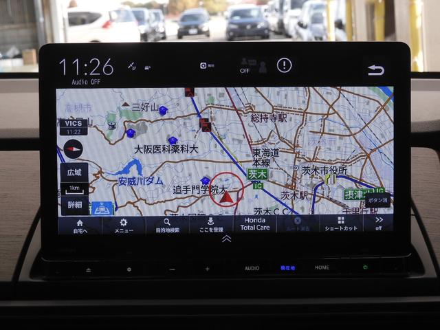 オデッセイハイブリッド e:HEVアブソルート・EX デモカー 11.4インチナビ+全周囲カメラ ナビ連動ドラレコ+ETC レザーシート 1・2列目シートヒーター付電動シート 3ゾーンコントロールエアコン ハンズフリー電動テールゲート 18インチアルミ(2枚目)
