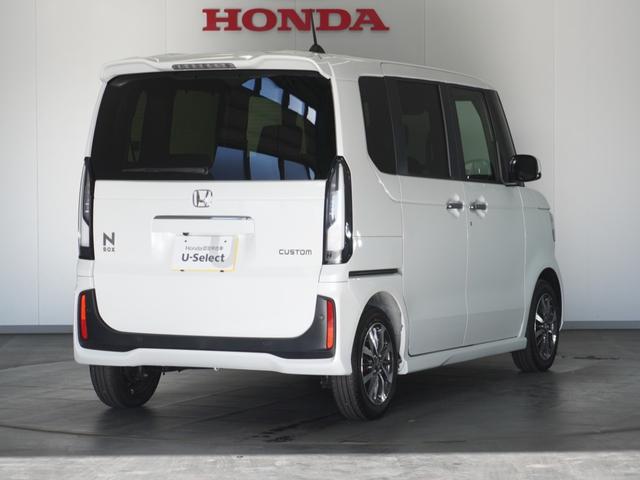 Ｎ－ＢＯＸカスタム ベースグレード　２年保証当社試乗車ナビＤレコＲカメＥＴＣ両電扉　渋滞追従クルーズ　Ｂｌｕｅｔｏｏｔｈ　障害物センサー　シートヒーター　オートハイビーム　１４インチ純正アルミホイール　デイライト　ＵＳＢ接続　フルセグ（16枚目）