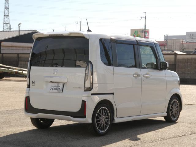 Ｎ－ＢＯＸカスタム ターボ　ワンオーナー　９インチナビ　バックカメラ　ドラレコ　ＥＴＣ　渋滞追従機能アダプティブクルーズコントロール　両側電動スライドドア　シートヒーター　Ｂｌｕｅｔｏｏｔｈ　ＬＥＤヘッドライト　禁煙車　車線逸脱（15枚目）