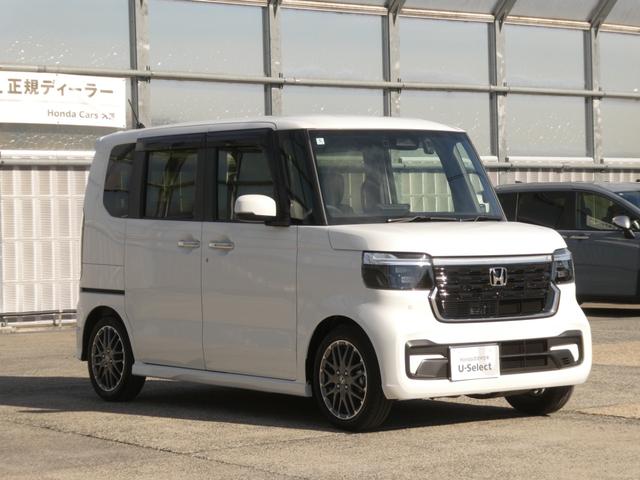 Ｎ－ＢＯＸカスタム ターボ　ワンオーナー　９インチナビ　バックカメラ　ドラレコ　ＥＴＣ　渋滞追従機能アダプティブクルーズコントロール　両側電動スライドドア　シートヒーター　Ｂｌｕｅｔｏｏｔｈ　ＬＥＤヘッドライト　禁煙車　車線逸脱（25枚目）