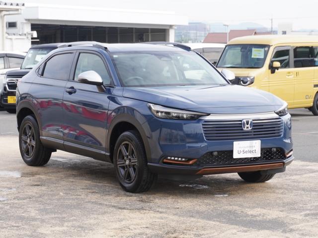 ヴェゼル ｅ：ＨＥＶＸ・ＨｕＮＴパッケージ　デモカー　９インチナビ　バックカメラ　ドラレコ　ＥＴＣ　渋滞追従機能付きアダプティブクルーズコントロール　Ｂｌｕｅｔｏｏｔｈ　ＵＳＢ入力端子　ＬＥＤヘッドライト　純正アルミホイール　減速セレクター（25枚目）