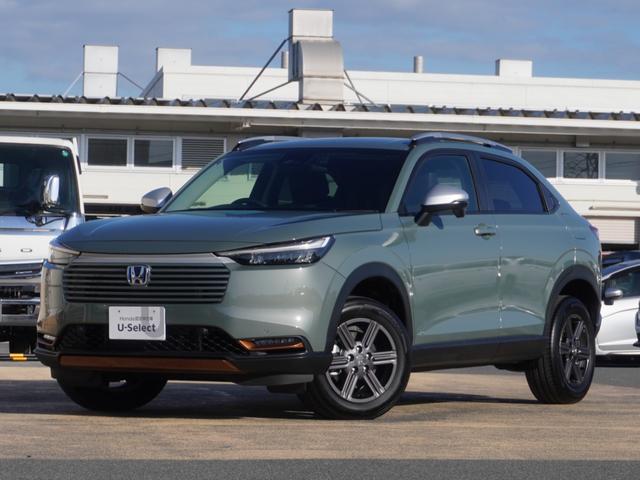 ヴェゼル ｅ：ＨＥＶＸ・ＨｕＮＴパッケージ　デモカー　９インチナビ　バックカメラ　ドラレコ　ＥＴＣ　渋滞追従機能付きアダプティブクルーズコントロール　Ｂｌｕｅｔｏｏｔｈ　ＵＳＢ入力端子　ＬＥＤヘッドライト　純正アルミホイール　フルセグ　禁煙車（24枚目）