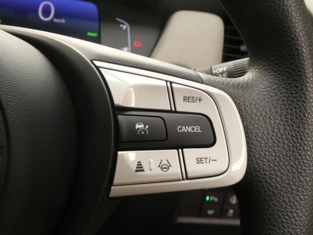 フィット ｅ：ＨＥＶネス　ワンオーナー　９インチナビ　バックカメラ　ドラレコ　ＥＴＣ　アダプティブクルーズコントロール　Ｂｌｕｅｔｏｏｔｈ　ＵＳＢ入力端子　ＬＥＤヘッドライト　衝突被害軽減ブレーキ　純正アルミホイール　禁煙車（19枚目）