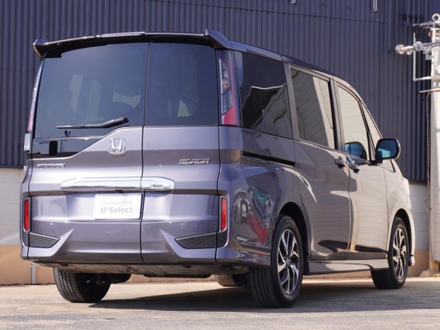 ステップワゴンスパーダ スパーダホンダセンシング　ワンオーナー　９インチナビ　バックカメラ　ドラレコ　ＥＴＣ２．０　アダプティブクルーズコントロール　両側電動スライドドア　Ｂｌｕｅｔｏｏｔｈ　ＬＥＤヘッドライト　衝突被害軽減ブレーキ　禁煙車（9枚目）