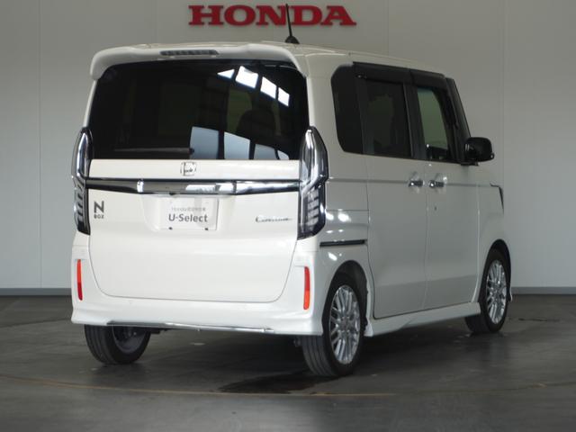 N-BOXカスタム Lターボ 2年保証ナビDレコRカメETC両電扉BT地デジ アダプティブクルーズコントロール Bluetooth 障害物センサー シートヒーター オートハイビーム 純正アルミホイール フルセグTV DVD再生(16枚目)