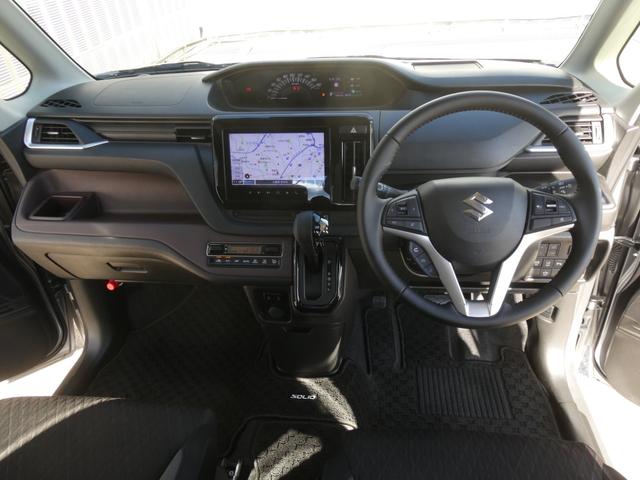 ソリオバンディット ハイブリッドＭＶ　ワンオーナー　９インチメモリーナビ　全周囲カメラ　ドラレコ　ＥＴＣ　アダプティブクルーズコントロール　片側電動両側スライドドア　シートヒーター　ＬＥＤヘッドライト　衝突被害軽減ブレーキ　禁煙車（12枚目）