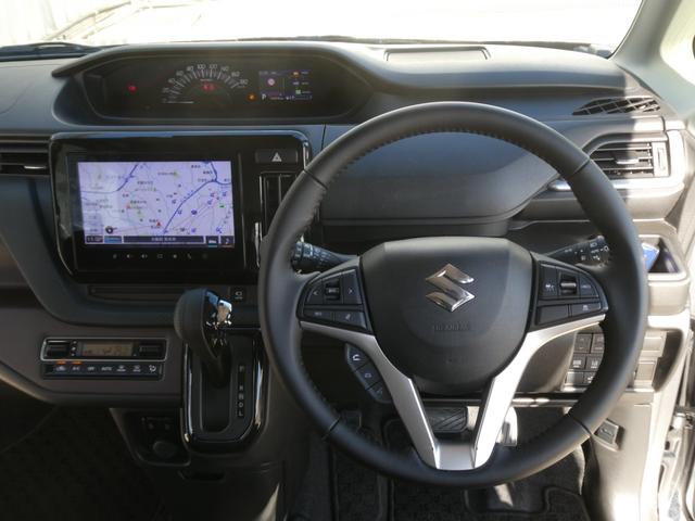 ソリオバンディット ハイブリッドＭＶ　ワンオーナー　９インチメモリーナビ　全周囲カメラ　ドラレコ　ＥＴＣ　アダプティブクルーズコントロール　片側電動両側スライドドア　シートヒーター　ＬＥＤヘッドライト　衝突被害軽減ブレーキ　禁煙車（13枚目）