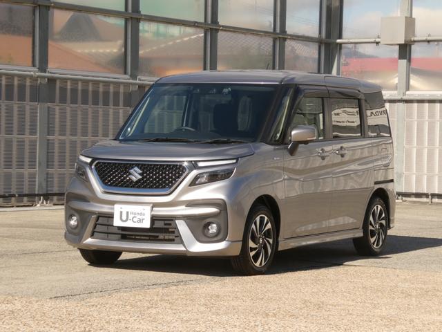 ソリオバンディット ハイブリッドＭＶ　ワンオーナー　９インチメモリーナビ　全周囲カメラ　ドラレコ　ＥＴＣ　アダプティブクルーズコントロール　片側電動両側スライドドア　シートヒーター　ＬＥＤヘッドライト　衝突被害軽減ブレーキ　禁煙車（29枚目）