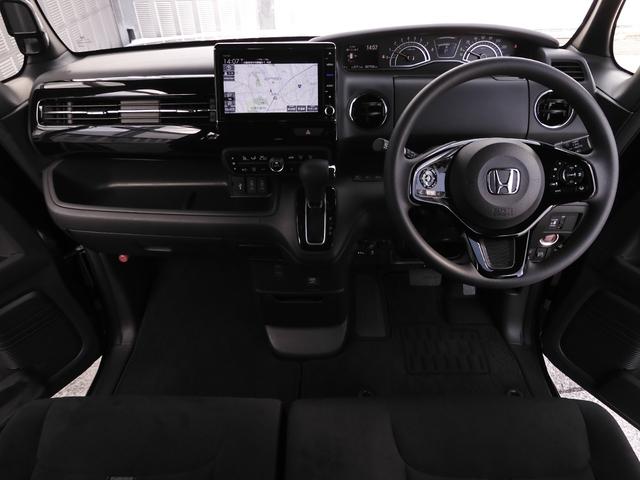 N-BOXカスタム L ワンオーナー 8インチナビ バックカメラ ドラレコ ETC アダプティブクルーズコントロール 片側電動スライドドア シートヒーター Bluetooth LEDヘッドライト 衝突被害軽減ブレーキ 禁煙車(7枚目)