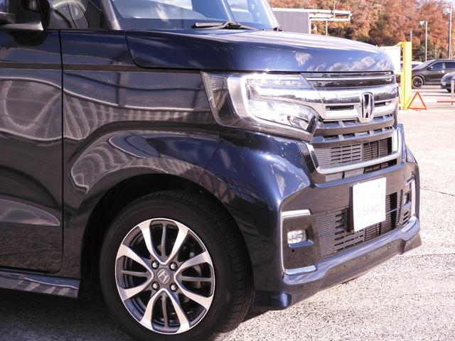 N-BOXカスタム L ワンオーナー 8インチナビ バックカメラ ドラレコ ETC アダプティブクルーズコントロール 片側電動スライドドア シートヒーター Bluetooth LEDヘッドライト 衝突被害軽減ブレーキ 禁煙車(34枚目)