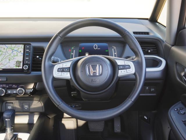 フィット ｅ：ＨＥＶホーム　デモカー　９インチナビ　バックカメラ　ドラレコ　ＥＴＣ　アダプティブクルーズコントロール　Ｂｌｕｅｔｏｏｔｈ　ＵＳＢ入力端子　ＬＥＤヘッドライト　衝突被害軽減ブレーキ　障害物センサー　禁煙車（37枚目）