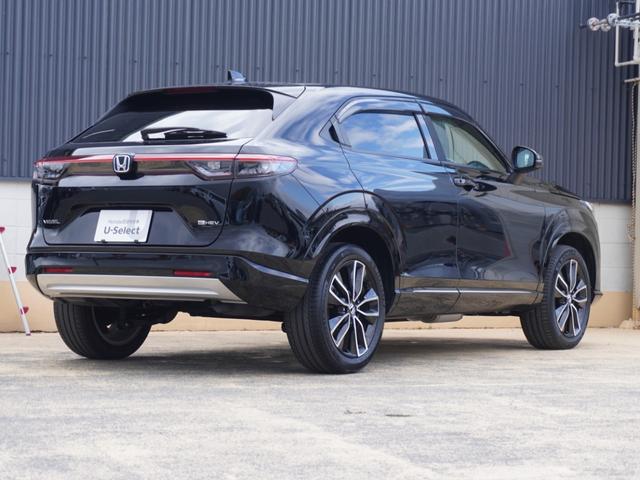 ヴェゼル e:HEVZ ワンオーナー 9インチナビ 全周囲カメラ ドラレコ ETC2.0 渋滞追従機能付アダプティブクルーズ シートヒーター Bluetooth 電動リアゲート 18インチ純正アルミホイール 禁煙車(16枚目)