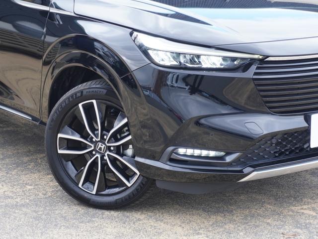 ヴェゼル e:HEVZ ワンオーナー 9インチナビ 全周囲カメラ ドラレコ ETC2.0 渋滞追従機能付アダプティブクルーズ シートヒーター Bluetooth 電動リアゲート 18インチ純正アルミホイール 禁煙車(27枚目)