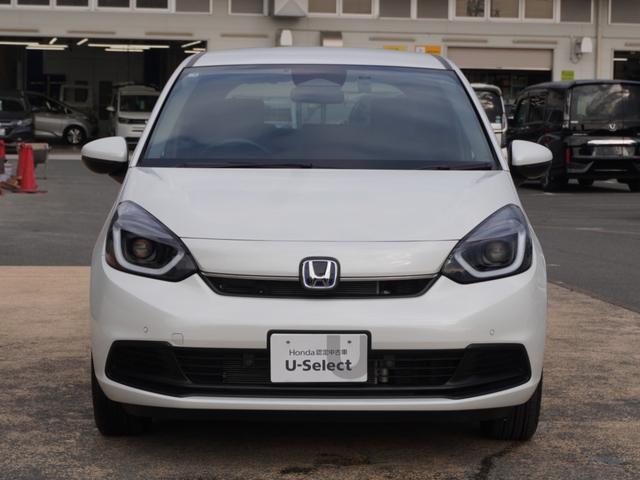 フィット e:HEVホーム デモカー 9インチナビ バックカメラ ドラレコ ETC アダプティブクルーズコントロール Bluetooth USB入力端子 LEDヘッドライト 衝突被害軽減ブレーキ オートハイビーム 禁煙車(13枚目)