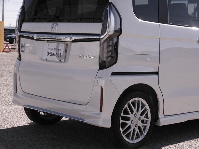 N-BOXカスタム Lターボ ワンオーナー 8インチナビ バックカメラ ETC アダプティブクルーズコントロール 両側電動スライドドア シートヒーター Bluetooth LEDヘッドライト 衝突被害軽減ブレーキ 禁煙車(38枚目)