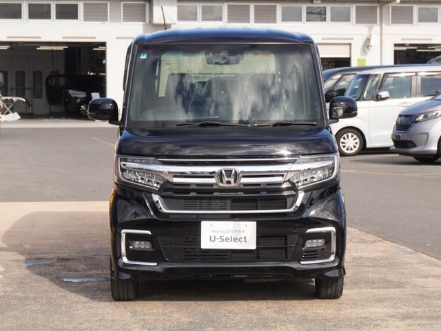 Ｎ－ＢＯＸカスタム Ｌターボ　１オーナー　純正７インチナビ（ＶＸＭ－２２４ＶＦｉ）　フルセグ　リアカメラ　ＥＴＣ　前後ドラレコ（ナビ連動）　障害物センサー　衝突軽減ブレーキ　両側電動ドア　シートヒーター　パドルシフト　ＬＥＤフォグ（14枚目）