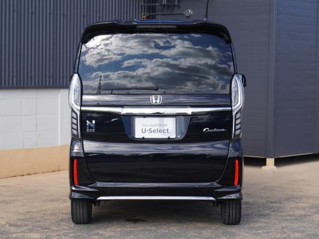 Ｎ－ＢＯＸカスタム Ｌターボ　１オーナー　純正７インチナビ（ＶＸＭ－２２４ＶＦｉ）　フルセグ　リアカメラ　ＥＴＣ　前後ドラレコ（ナビ連動）　障害物センサー　衝突軽減ブレーキ　両側電動ドア　シートヒーター　パドルシフト　ＬＥＤフォグ（15枚目）