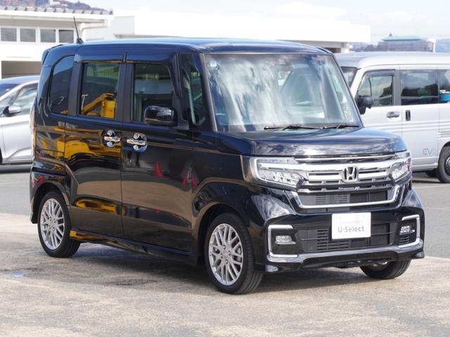 Ｎ－ＢＯＸカスタム Ｌターボ　１オーナー　純正７インチナビ（ＶＸＭ－２２４ＶＦｉ）　フルセグ　リアカメラ　ＥＴＣ　前後ドラレコ（ナビ連動）　障害物センサー　衝突軽減ブレーキ　両側電動ドア　シートヒーター　パドルシフト　ＬＥＤフォグ（25枚目）