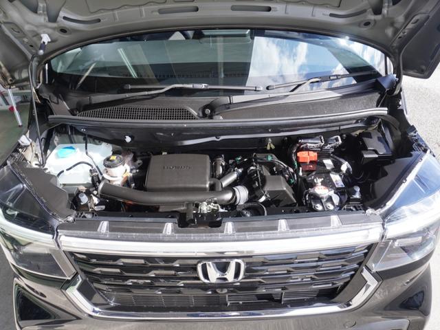 Ｎ－ＢＯＸカスタム ベースグレード　デモカー　９インチ純正ナビ　ドラレコ　ＥＴＣ　バックカメラ　両側電動スライドドア　渋滞追従クルーズ　Ｂｌｕｅｔｏｏｔｈ　障害物センサー　シートヒーター　デイライト　オートハイビーム　禁煙車　スペアキー（64枚目）