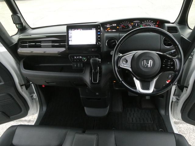 Ｎ－ＢＯＸカスタム Ｇ・Ｌターボホンダセンシング　ワンオーナー　タイヤ新品納車　８インチナビ　リアカメラｄｅあんしんプラス３　ナビ連動前後ドラレコ＋ＥＴＣ　両側電動スライドドア　前席シートヒーター　ＬＥＤヘッドライト　オートリトラミラー（8枚目）