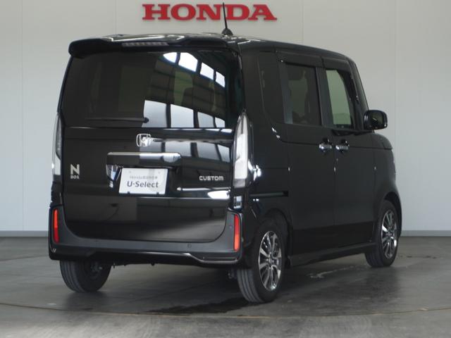 Ｎ－ＢＯＸカスタム ベースグレード　２年保証スマホ連携オ－ディオＲカメＥＴＣ両電扉　渋滞追従クルーズ　Ｂｌｕｅｔｏｏｔｈ　障害物センサー　シートヒーター　デイライト　オートハイビーム　純正アルミホイール　禁煙車　スペアキー有り　ＬＥＤ（18枚目）